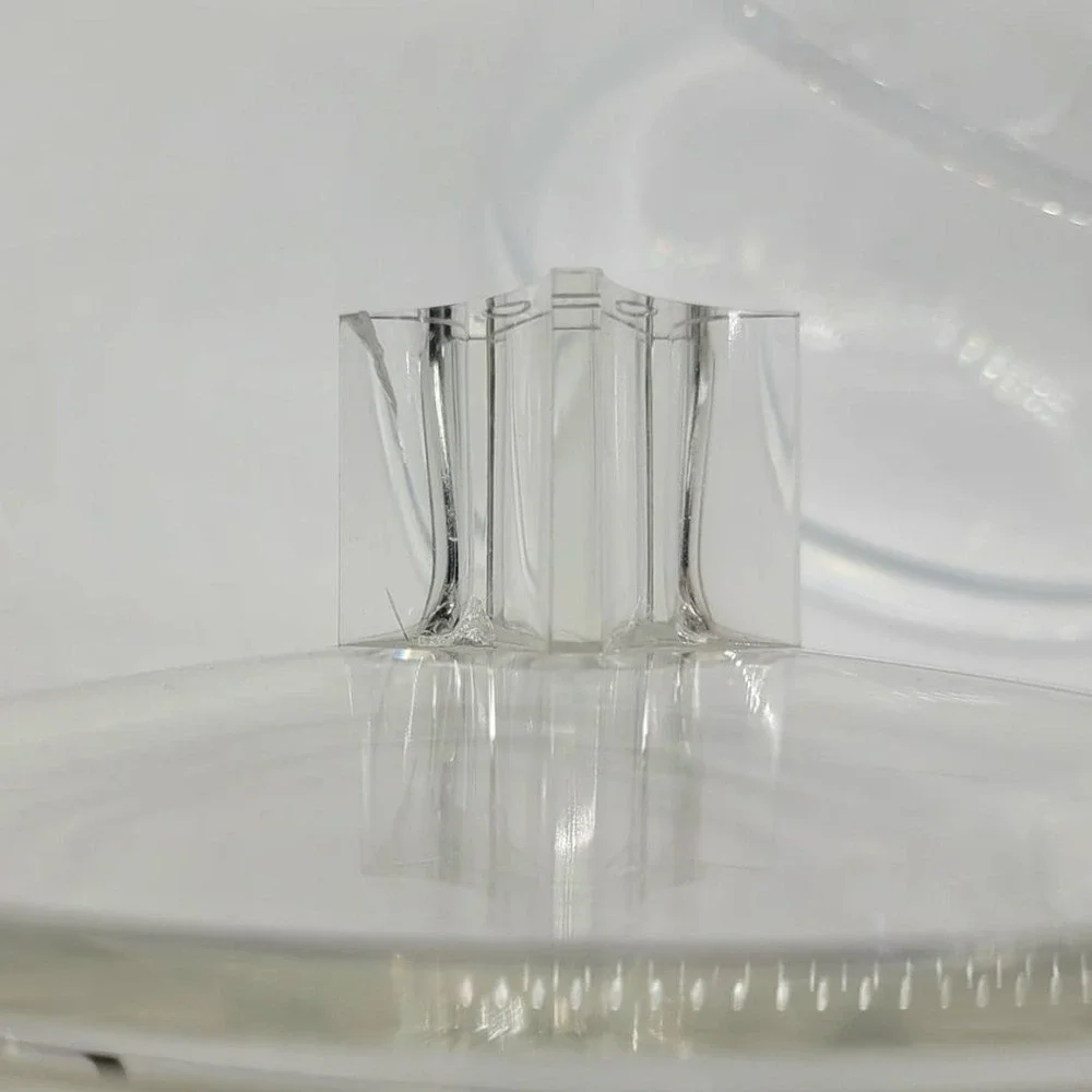 Vintage Mid Century Lucite Ice Bucket, Lid, And Tongs Arch Alfio Di Bella Italy‎